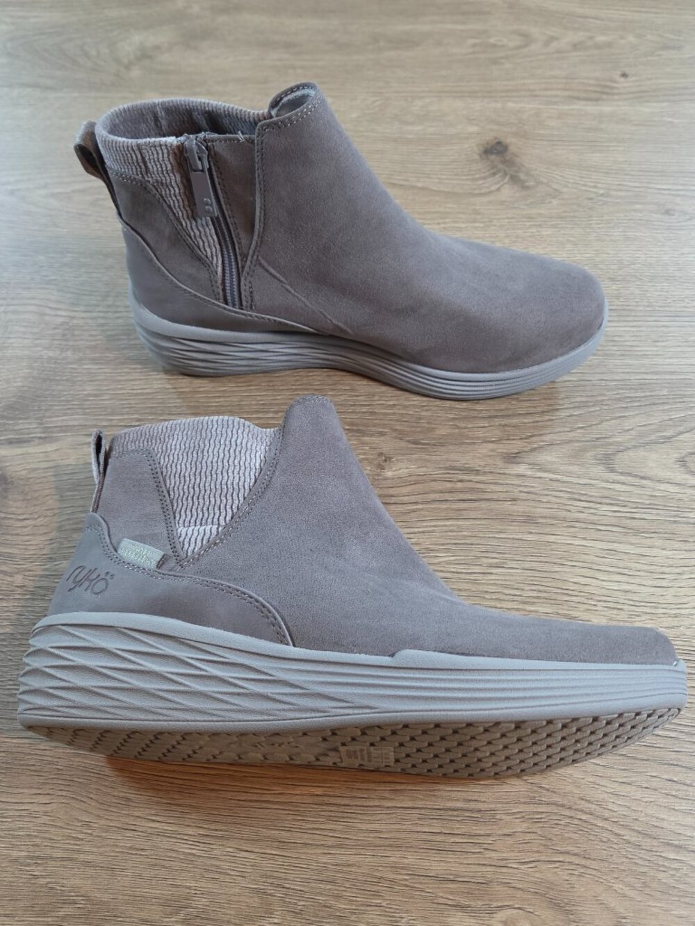 Ryka Noelle Next Water‎ Repellent Ankle Boots Sky Grey Women's Size 7.5M NEW - Picture 7 of 12